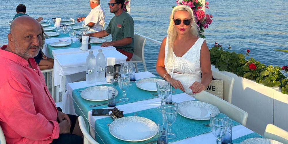 Bodrum'da tatildeler...