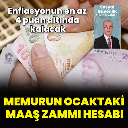 Ocakta memurun maaş zammı nasıl hesaplanacak?