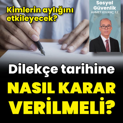 Dilekçe tarihine nasıl karar verilmeli?