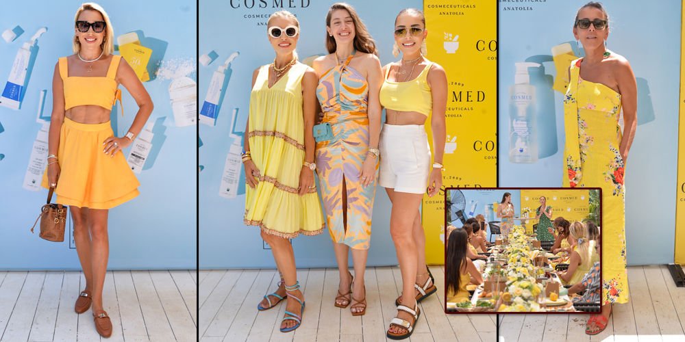 Sarı temalı yaz daveti...