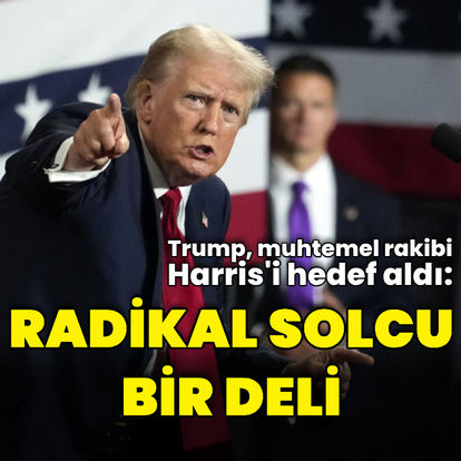 Donald Trump Kamala Harris'i hedef aldı: 