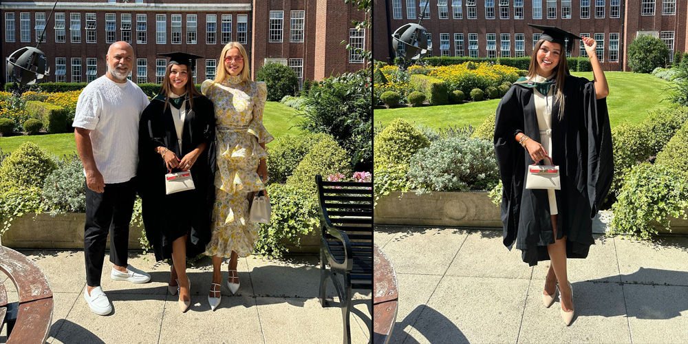 Mezuniyet sevinci...