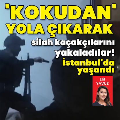 İstanbul'da yaşandı! Kokudan yola çıkarak silah kaçakçılarını yakaladılar - Güncel haberler