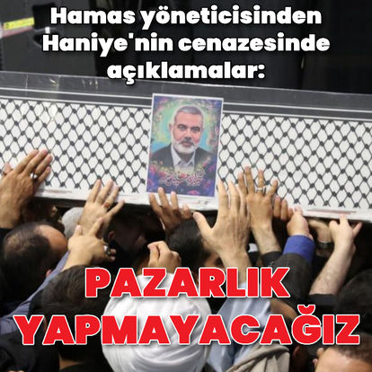 Hamas yöneticilerinden Meşal: Ne kadar öldürürse öldürsün pazarlık yapmayacağız ve İsrail’i tanımayacağız