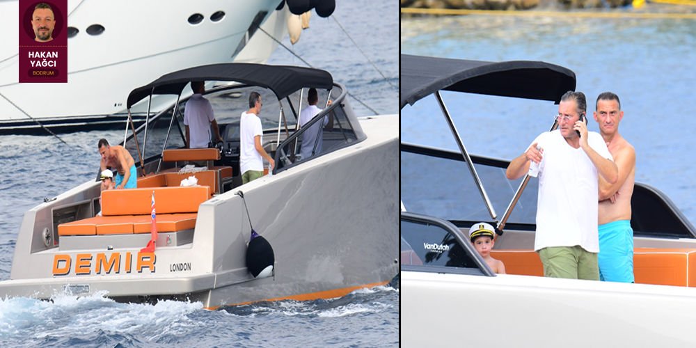 Tekneden serin sulara...