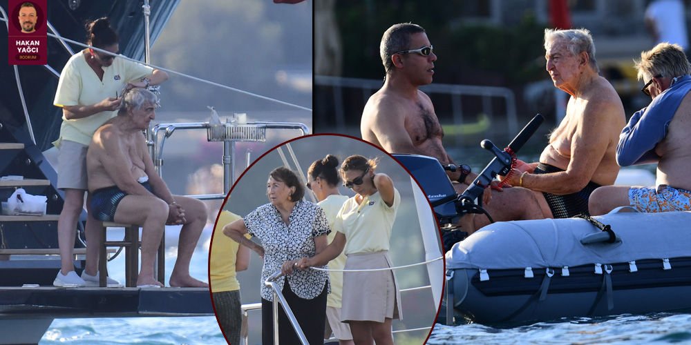 Koç'un keyifli Bodrum tatili...