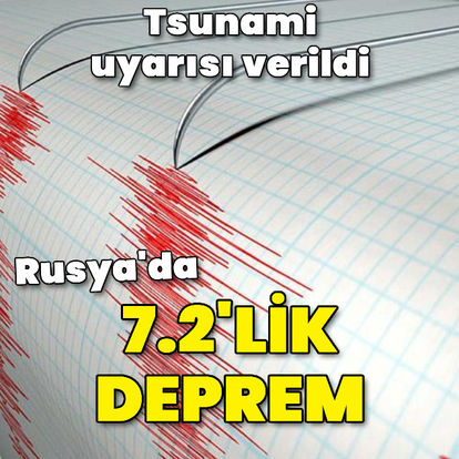 Rusya’da 7.2 büyüklüğünde deprem