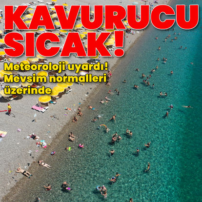 Son dakika: Meteoroloji'den yüksek sıcaklık alarmı! Mevsim normalleri üzerinde - 19 Ağustos Hava Durumu