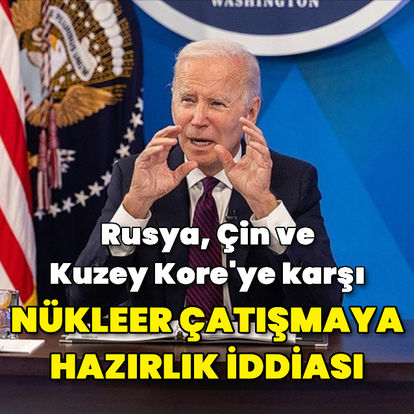 NYT: ABD Başkanı Biden, Rusya, Çin ve Kuzey Kore ile nükleer çatışmaya hazırlanma talimatı verdi