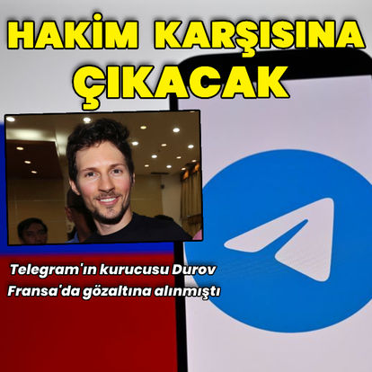 Telegram'ın kurucusu Pavel  Durov hakim karşısına çıkacak