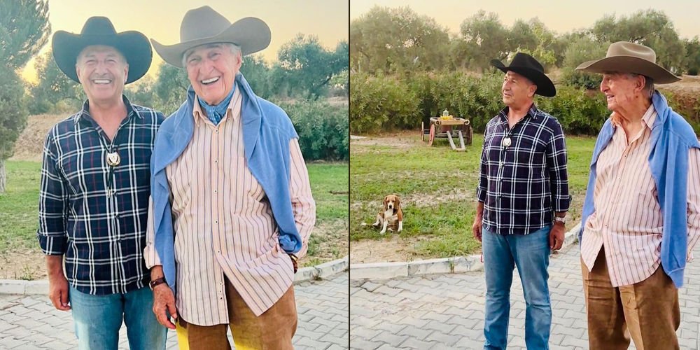 Koç'un çiftlik ziyareti...