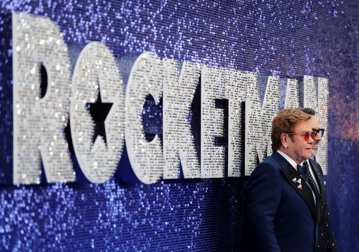 Elton John 2019 yapımı Rocketman filminin prömiyerinde