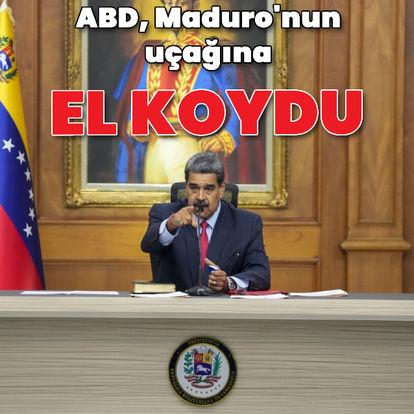 ABD, Venezuela Devlet Başkanı Maduro'nun uçağına el koydu