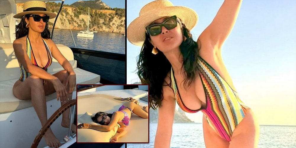 Salma Hayek'ten 58. yaş pozları