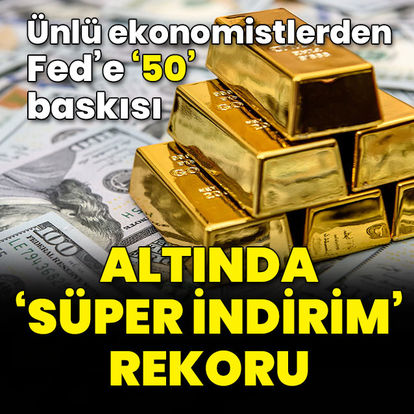 Altında 'süper indirim' rekoru