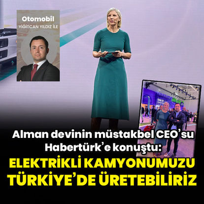 Daimler Truck'tan Türkiye mesajı! Habertürk özel haber....