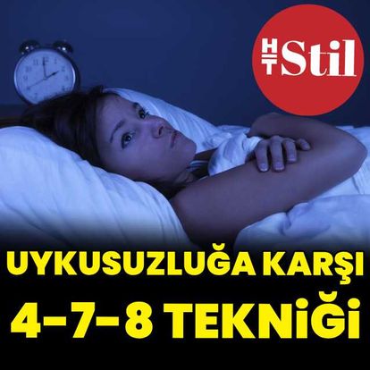 Uykusuzluğa karşı 4-7-8 tekniği