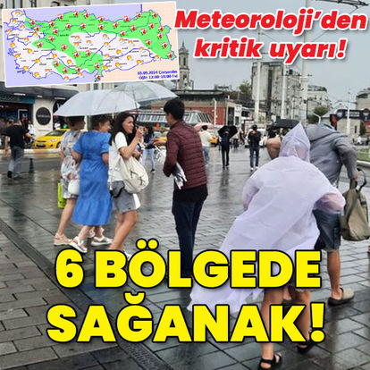 Hava durumu İstanbul | Meteoroloji'den kritik uyarı! 6 bölgede sağanak - Haberler