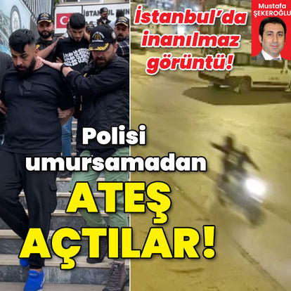 Polisi umursamadan ateş açmışlardı! Sıcak gelişme!