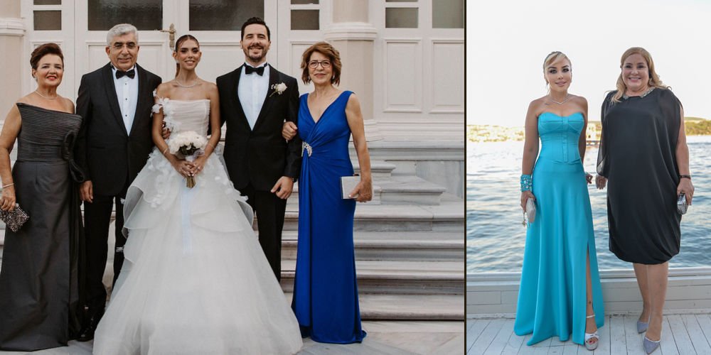 Rüya gibi bir düğünle evlendiler