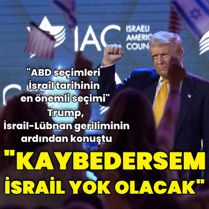 Donald Trump'tan İsrail açıklaması: 