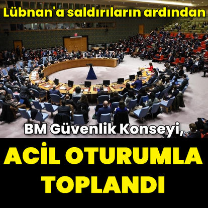 BM Güvenlik Konseyi, Lübnan'a saldırıların ardından acil oturumla toplandı - Dünya haberleri