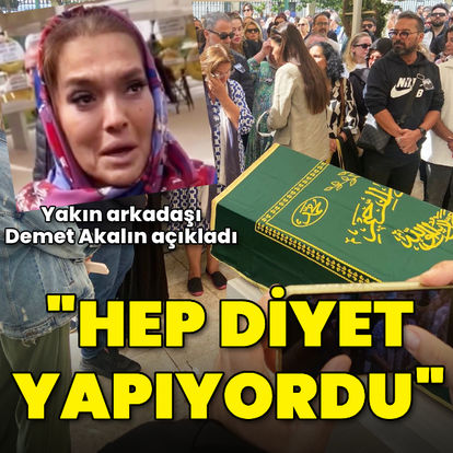 Ünlü şarkıcı Demet Akalın gözyaşlarına boğuldu: Ölümü yakıştıramadım - Magazin haberleri