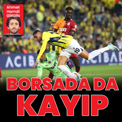 Fenerbahçe borsada da kayıp