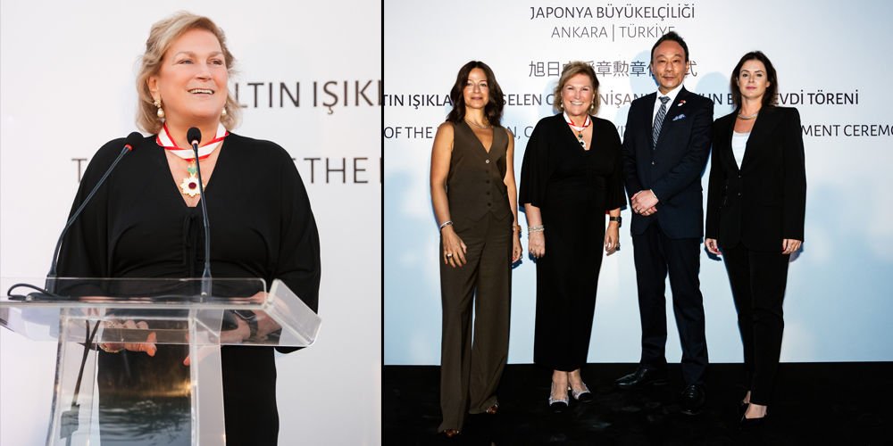 Sabancı'ya 'Altın Işıklar, Yükselen Güneş Nişanı'