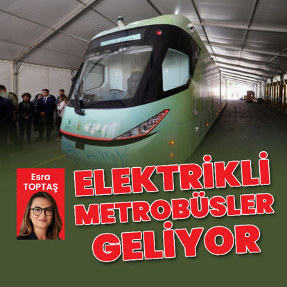 Elektrikli metrobüs geliyor