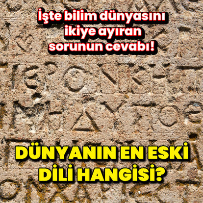 Dünyanın en eski dili hangisi? 