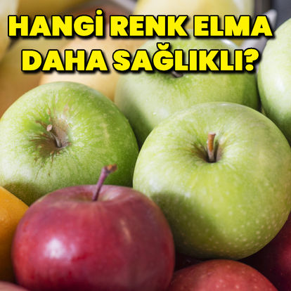 Hangi renk elma daha sağlıklı?