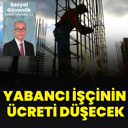 Çalışma izninde yabancı işçinin asgari ücretine indirim