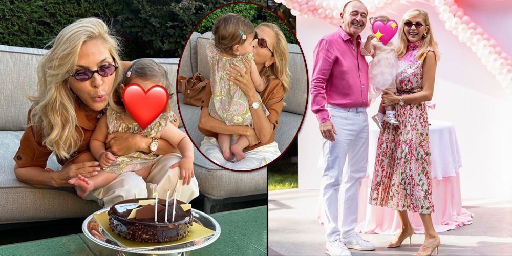 Sabancı, torunuyla fotoğraflarını paylaştı