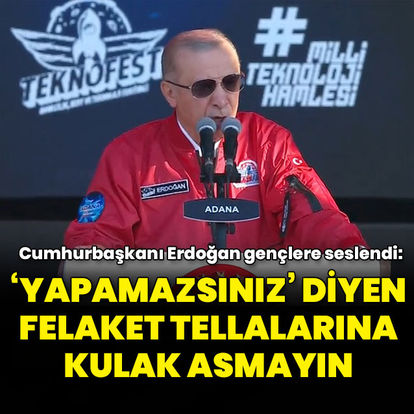 Cumhurbaşkanı Erdoğan'dan açıklamalar