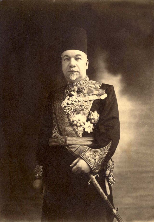 Mehmed Ali Âbid, Suriye Cumhurbaşkanı iken.