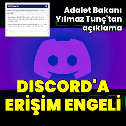 Sosyal medya uygulaması Discord'a erişim engeli