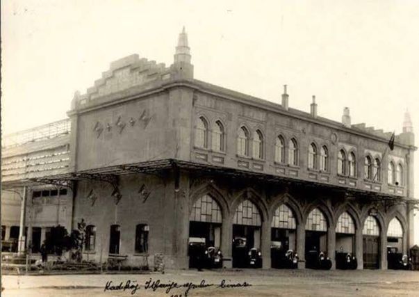 İtalyan Umberto Ferrari'nin Kadıköy'de yaptığı bina... FOTO: DHA