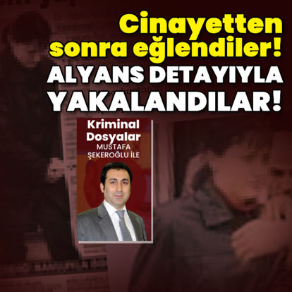 Cinayetten sonra eğlendiler! Alyans detayıyla yakalandılar