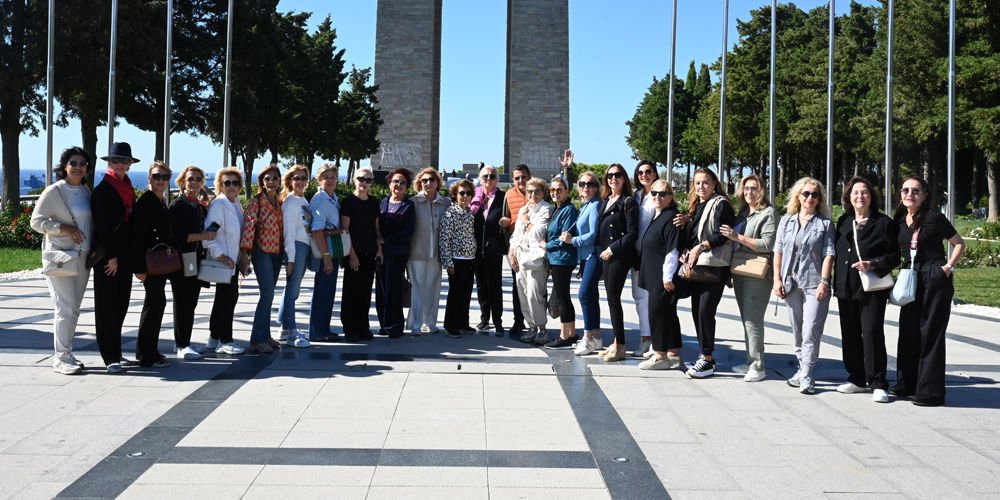 Hanımlar, Çanakkale'yi yeniden keşfetti...