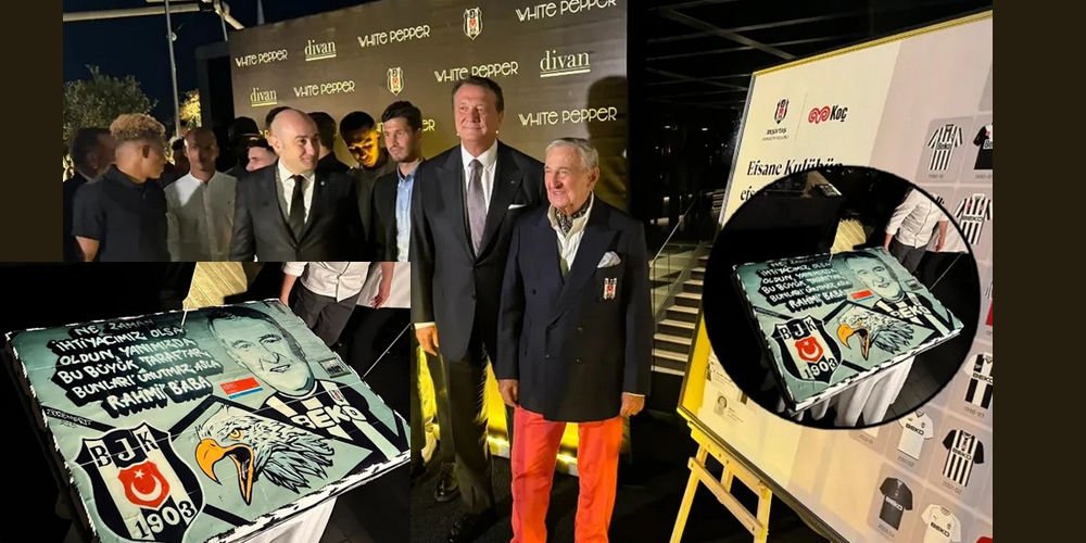 Koç'a pastalı kutlama...