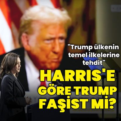 Kamala Harris Donald Trump'ın 'faşist' olduğunu düşünüyor mu?