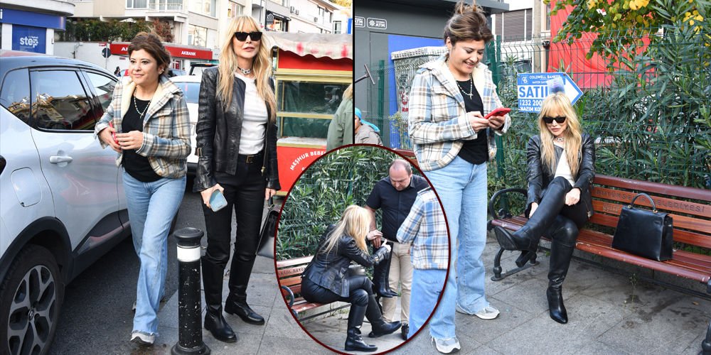 Bebek'te ayakkabılarını değiştirdi!