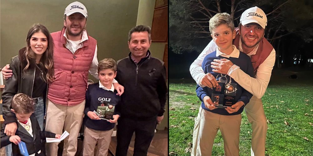 Minik Kaan'ın golf başarısı...