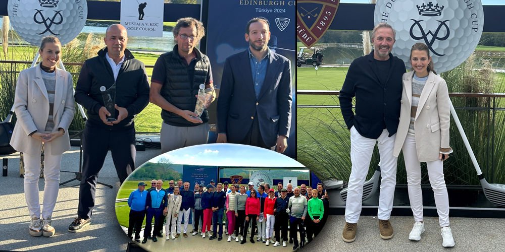 Depremzedeler için golfçüler sahaya indi