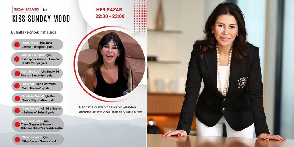 Sabancı, radyoda DJ oldu!