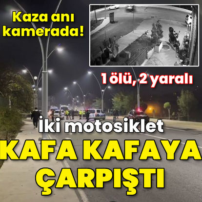 Arnavutköy'de motosikletler kafa kafaya çarpıştı: 1 ölü, 2 yaralı; kaza anı kamerada - Güncel haberler