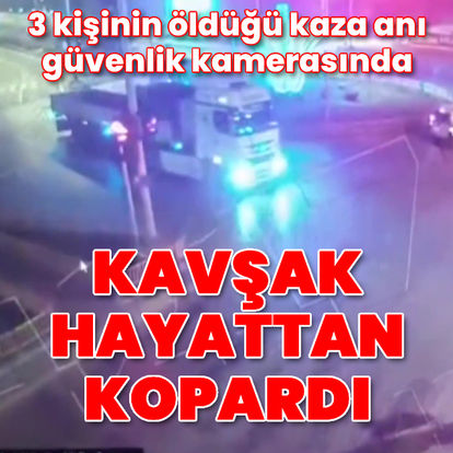 Kavşak hayattan kopardı: 3 ölü - Güncel haberler