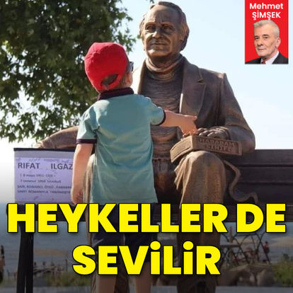 Heykeller de sevilir! Cide'deki Rıfat Ilgaz heykeli ne anlatıyor? İlgi, sevgi ve gururla... - Öne çıkan haberler