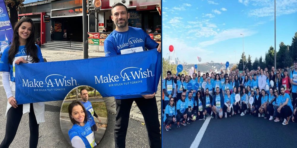 Bir Dilek Tut Derneği için koştular